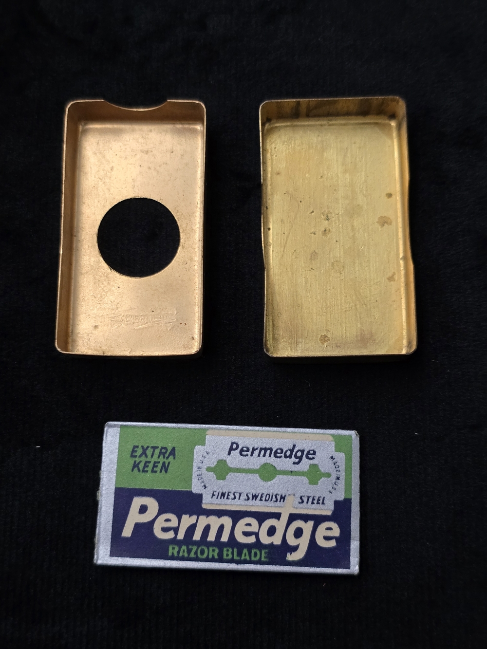 Antique Marked Gillette Razor Blade Box